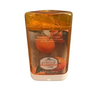 NEW Bath Body Works SWEET CLEMENTINE Smartsoap Foaming Hand Soap Wash Refill HTF
